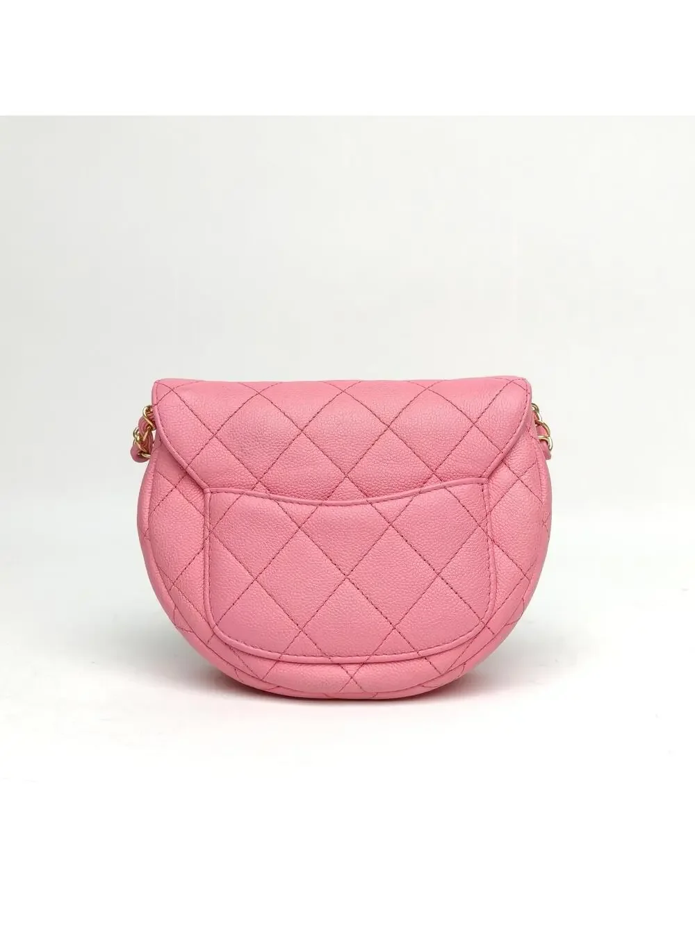Chanel Pink Chip Leather Buckle 23P #360087C34B